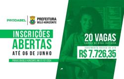 Prefeitura de Belo Horizonte abre inscrições para concurso da Prodabel