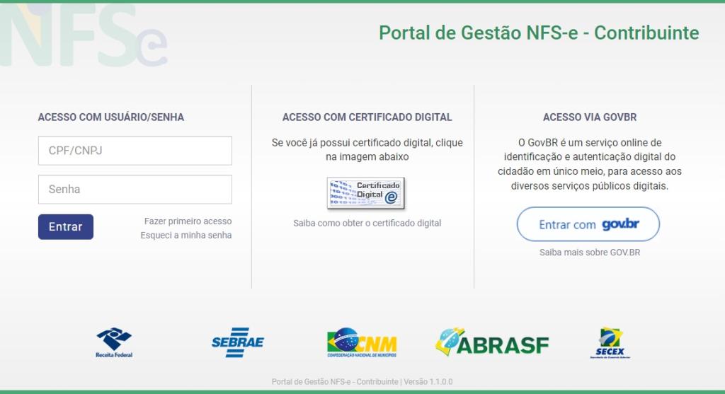 ALTERAÇÃO NFS-e para MEI