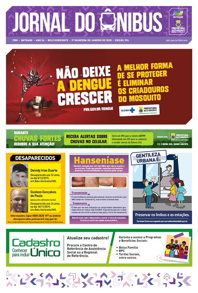 Edição nº 594 do Jornal do Ônibus