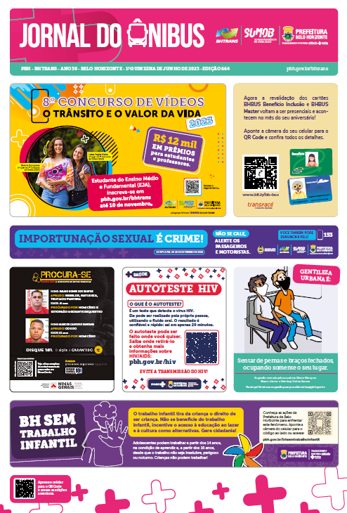Edição 664 do jornal do Ônibus