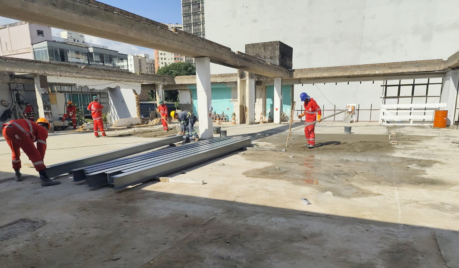 PBH intensifica obras em dois centros de saúde e no Laboratório de Zoonoses Obra no Centro de Saúde Carlos Chagas