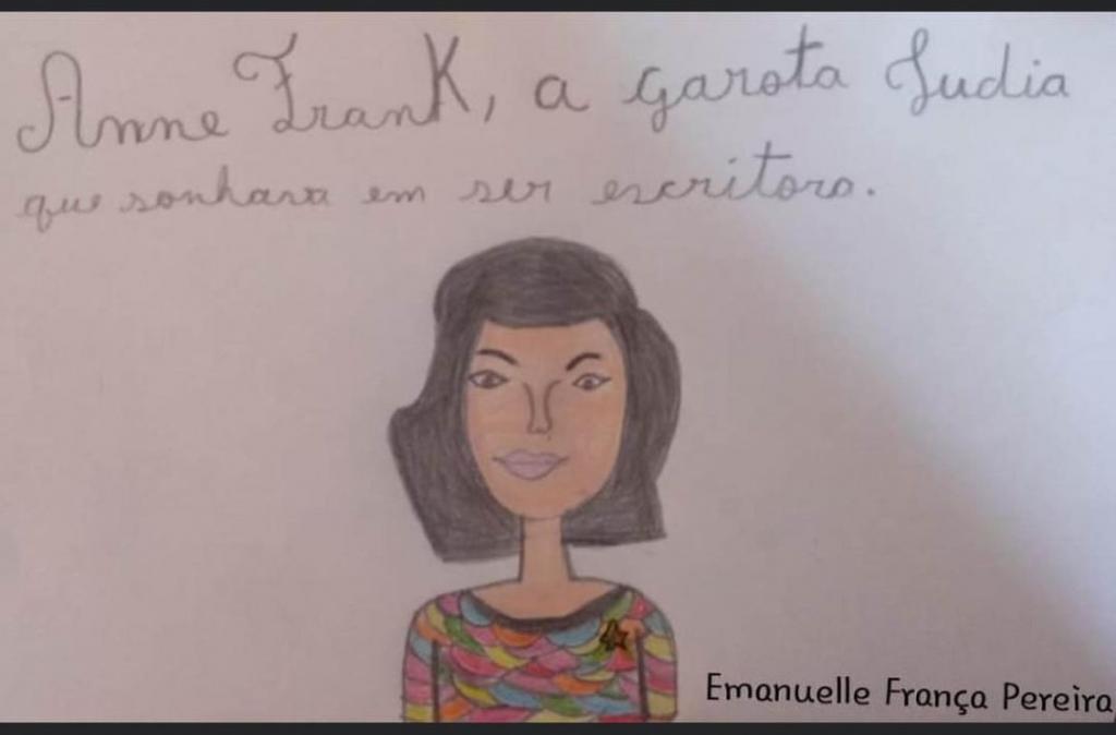 desenho destaque no concurso da EM Anne Frank