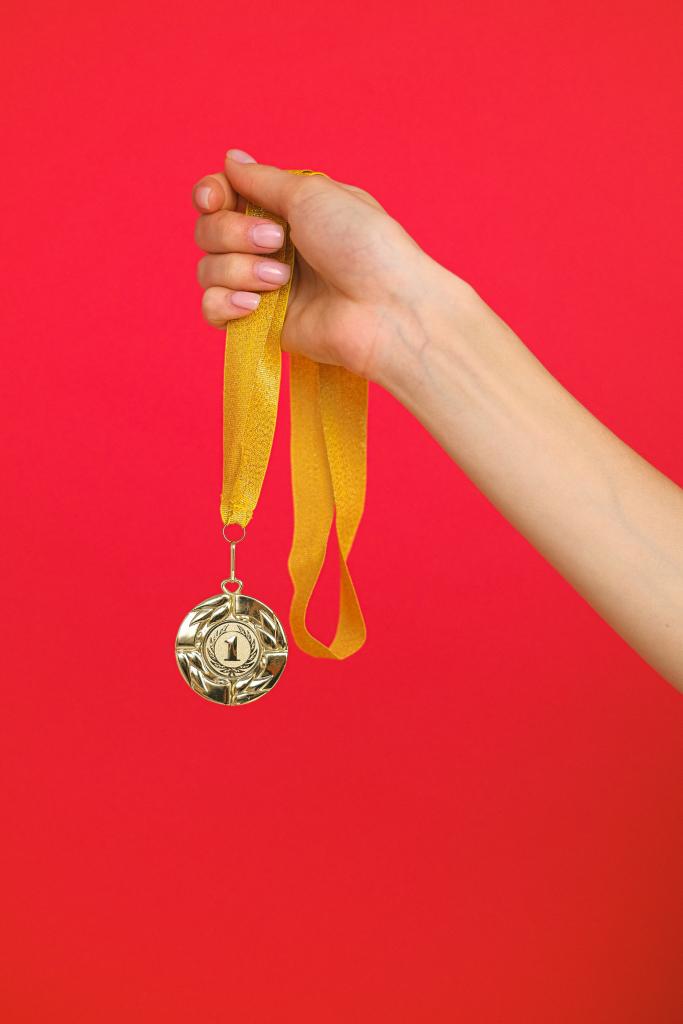 medalha de premiação da Olimpíadas de Ciências