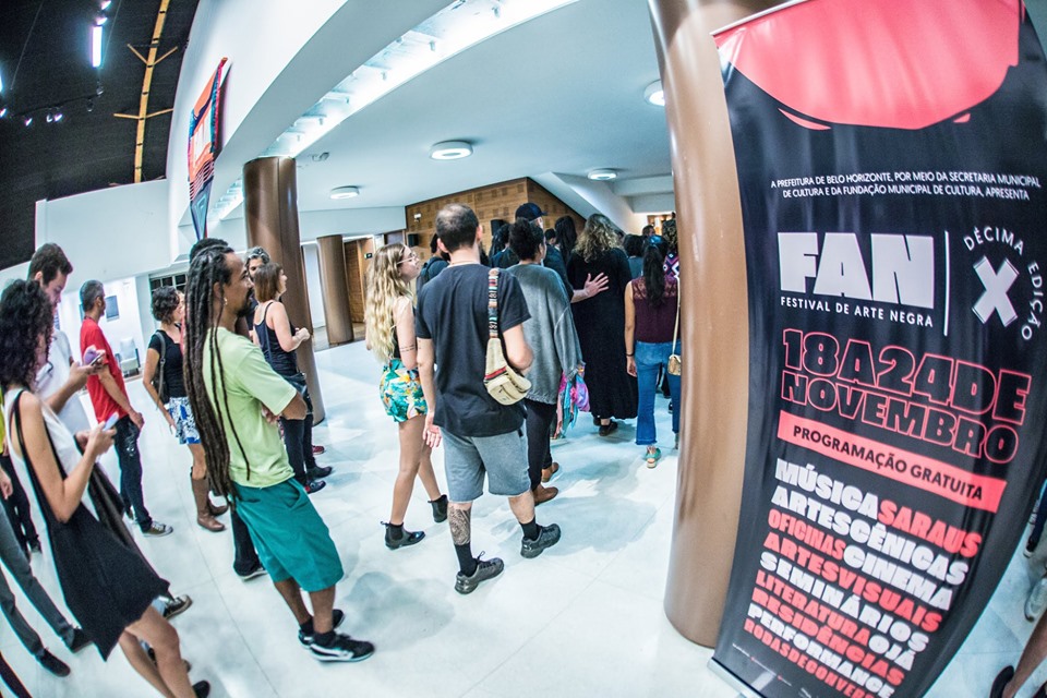 Entrada do show no FAN 2019