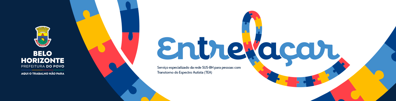 Programa Entrelaçar com imagem da corda de um crachá de portadores de TEA