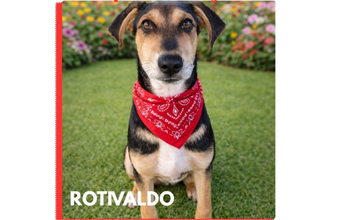 Cachorinho de 4 meses de idade, preto com manchas em caramelo, SRD, dócil, brincalhão e lindinho