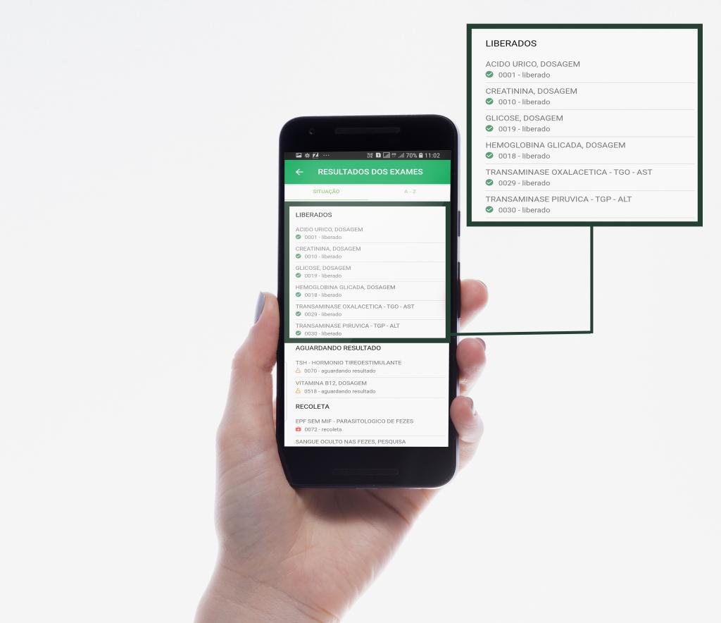 Resultado de Exames