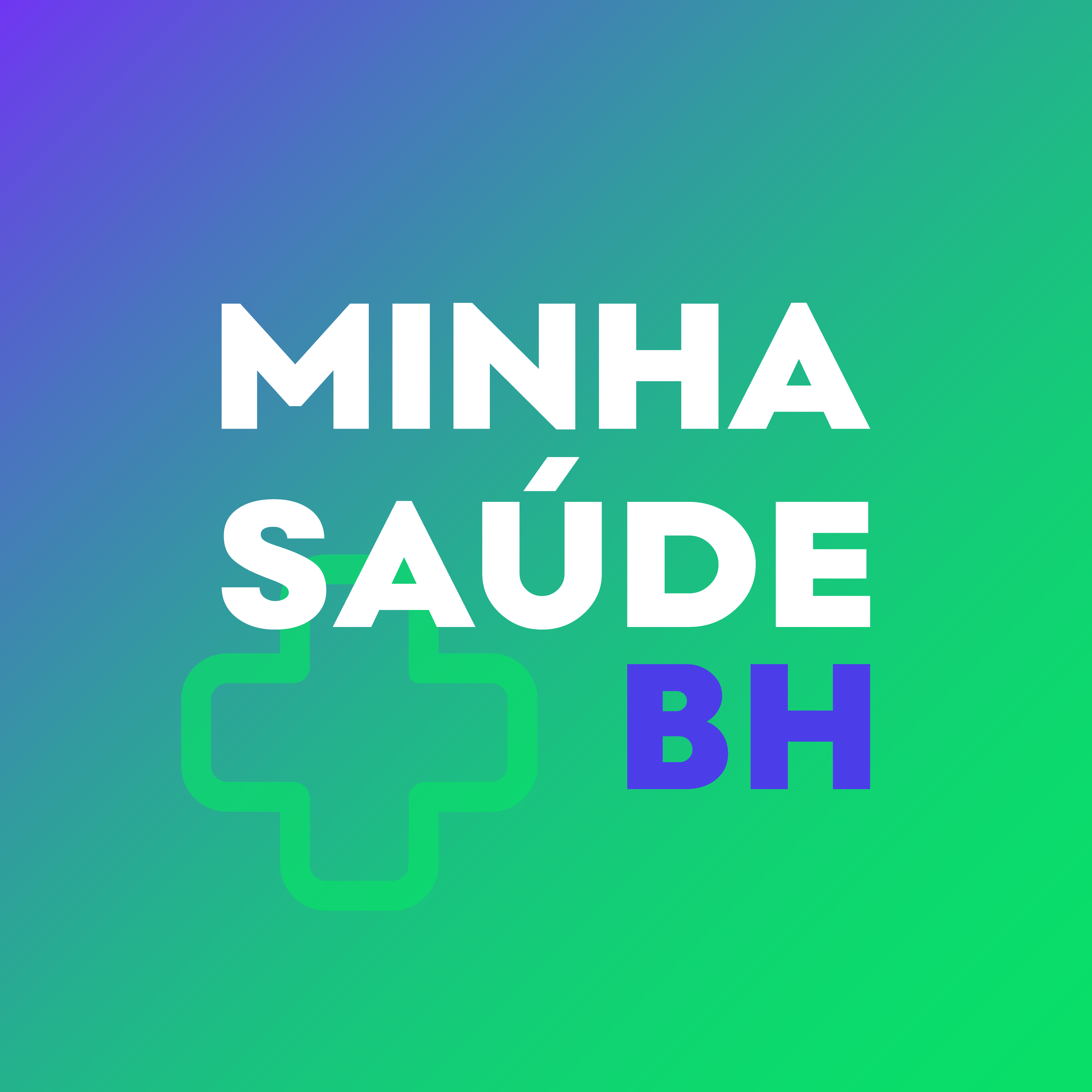 Ícone aplicativo MINHA SAÚDE BH