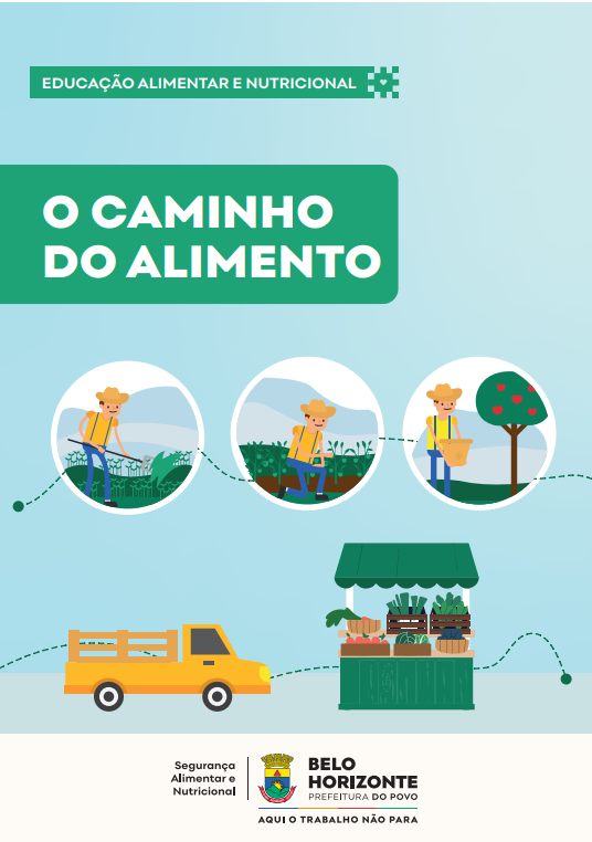 capa O Caminho do Alimento (infantil)