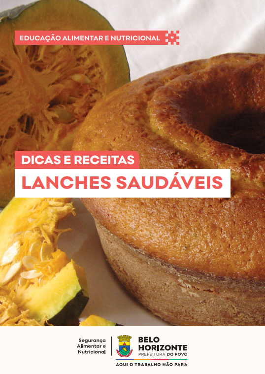 capa dicas e receitas lanches saudáveis
