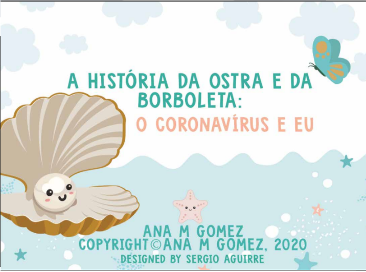 Capa do livro a História da Ostra e da Borboleta