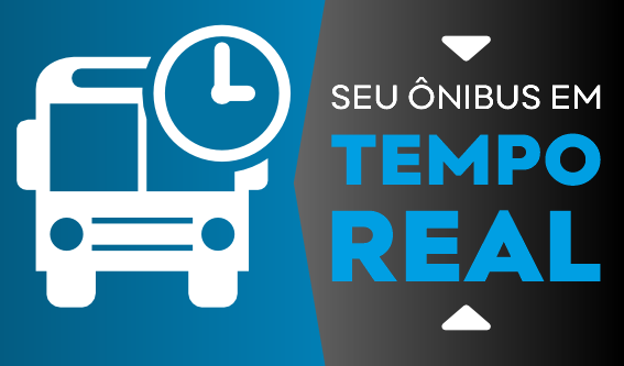 Banner Seu ônibus em TEMPO REAL