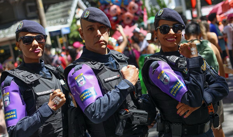 Operação especial da Guarda Municipal combate a importunação sexual durante a folia 
