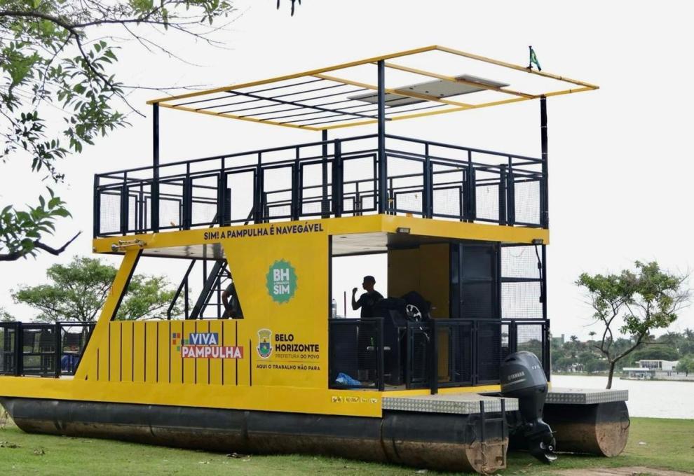 População poderá navegar na Lagoa da Pampulha a partir deste sábado (27)