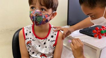 Prefeitura de Belo Horizonte inicia vacinação de crianças contra a Covid-19