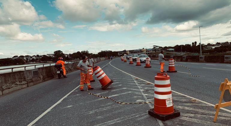 Av. Otacílio Negrão de Lima será interditada na segunda-feira (3) para obras