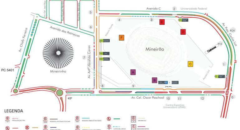 Operação de Trânsito para show da Demi Lovato no Mineirão Arte de divulgação