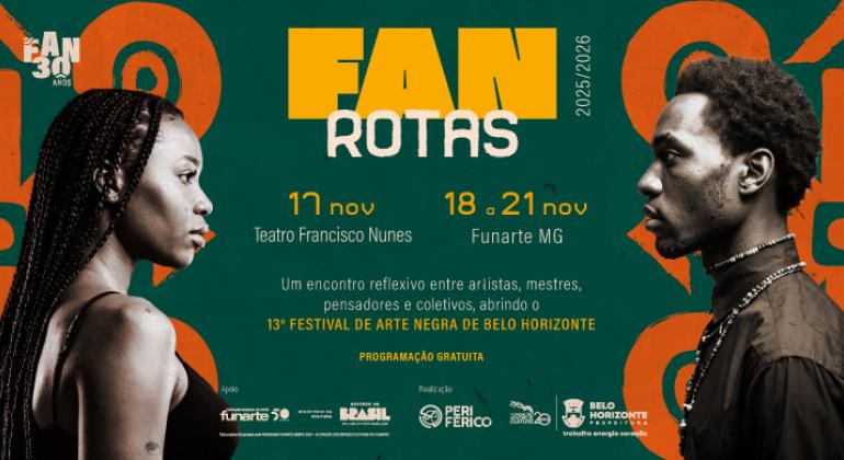 FAN BH celebra 30 anos conectando tempo espiralar e cidade a partir desta segunda-feira (17)