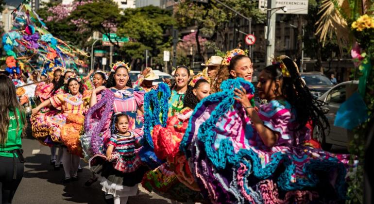 Cortejo Junino acontece em novo formato e em local inédito