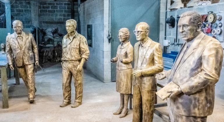 PBH entrega em 4 março esculturas restauradas do Circuito Literário 
