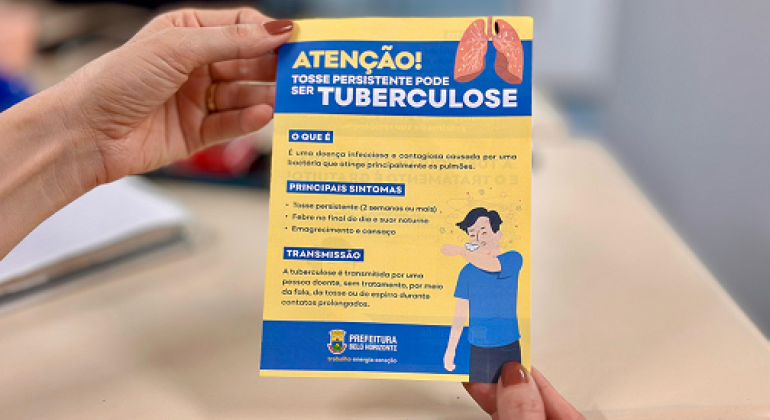 Prefeitura de Belo Horizonte intensifica ações para alertar sobre a tuberculose