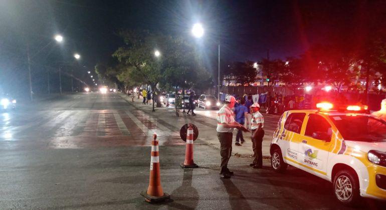 Operação de trânsito para o Festival Planeta Brasil, no Mineirão BHTrans monitorando o entorno do Mineirão