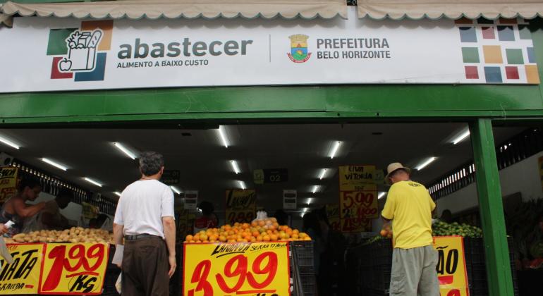 Prefeitura de Belo Horizonte revitaliza lojas dos sacolões Abastecer