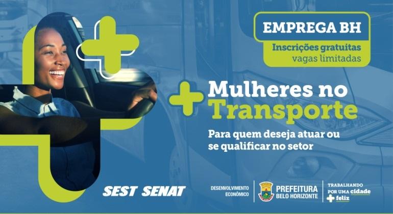 Prefeitura abre vagas de qualificações para mulheres no setor de transportes