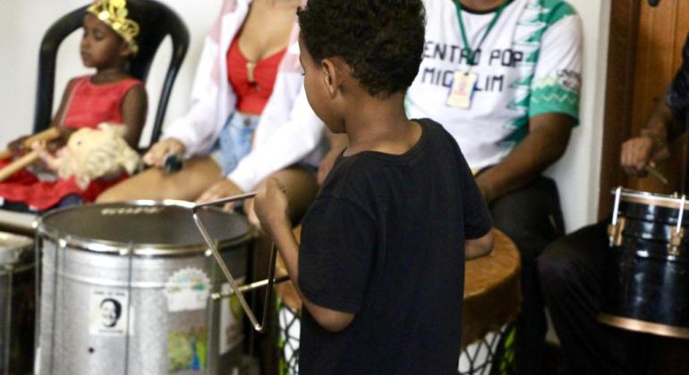 Centro POP Miguilim realiza ensaio para bloco de Carnaval da Unidade