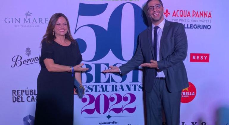 Belotur representa Belo Horizonte na premiação do Latin America's 50 Best 2022, realizada no México Belotur representa Belo Horizonte na premiação do Latin America's 50 Best 2022, realizada no México