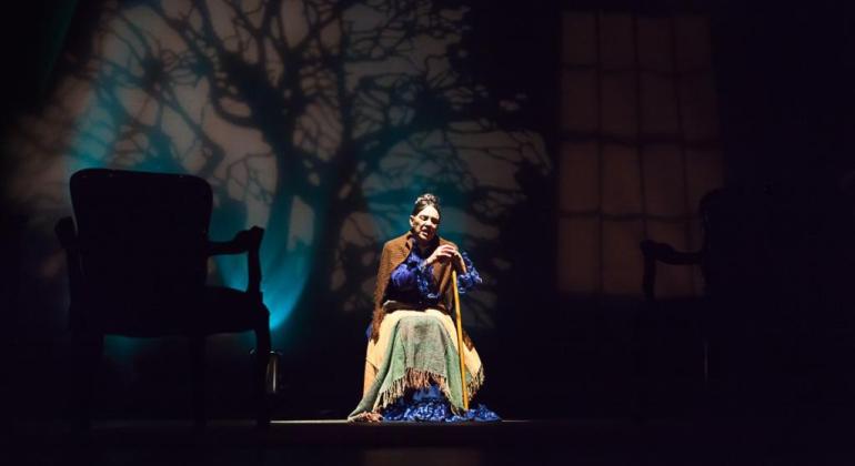 Monólogo no Teatro Marília retrata a vida da mãe de Sigmund Freud Monólogo no Teatro Marília retrata a vida da mãe de Sigmund Freud