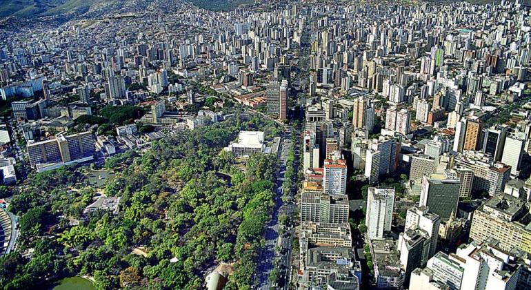 Prefeitura de Belo Horizonte realiza ações para as eleições 2022 Belo Horizonte vista de cima