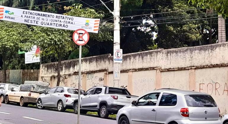 Vagas de estacionamento rotativo são ampliadas na cidade a partir desta quinta-feira (16)