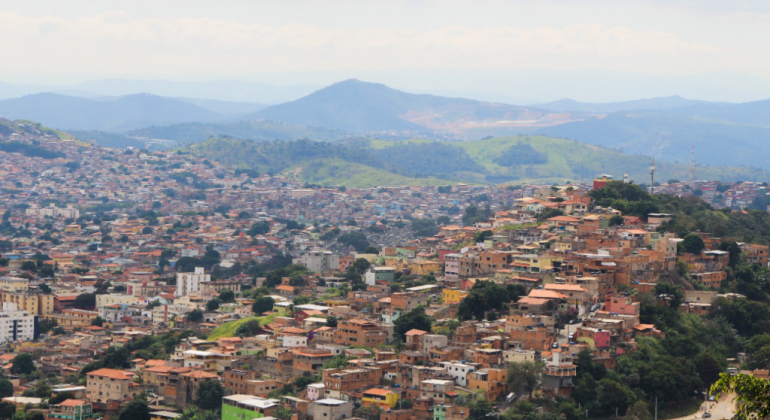 PBH incentiva mobilização e participação social no Aglomerado da Serra Vista aérea de Belo Horizonte