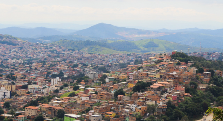 Vista aérea de Belo Horizonte 