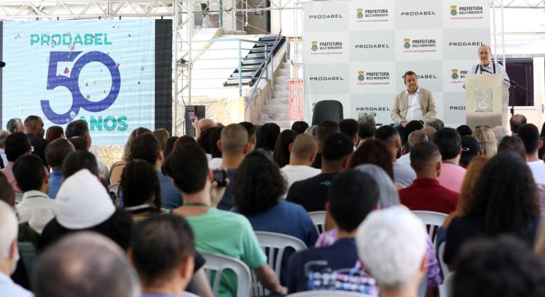 Prefeitura de Belo Horizonte comemora os 50 anos da Prodabel