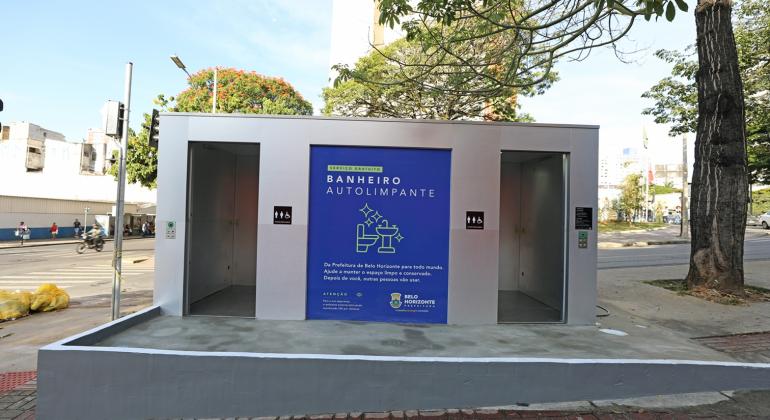 Quarto banheiro autolimpante de BH começa a funcionar na Raul Soares nesta sexta-feira (6)