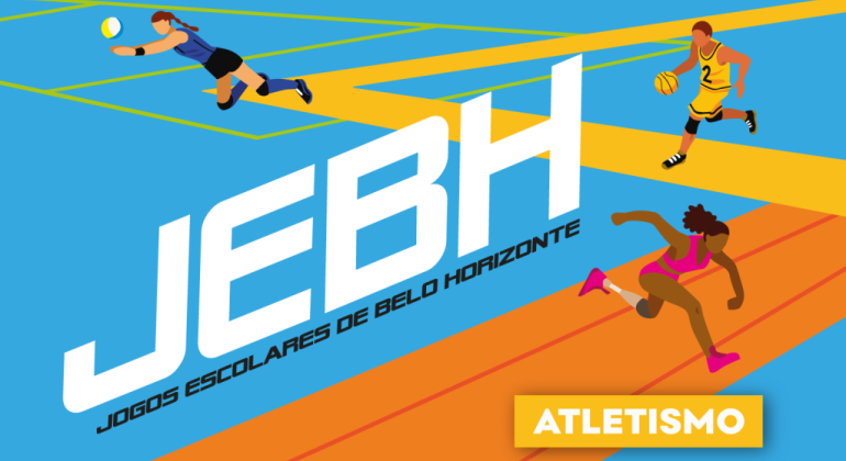 Final de semana de atletismo nos Jogos Escolares de Belo Horizonte