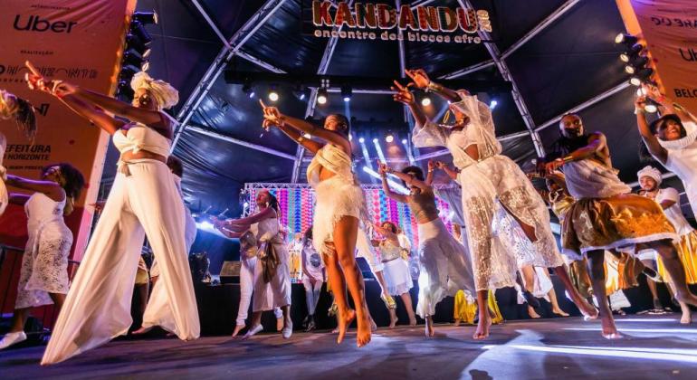 Ancestralidade negra no Carnaval de BH Palco do Kandandu