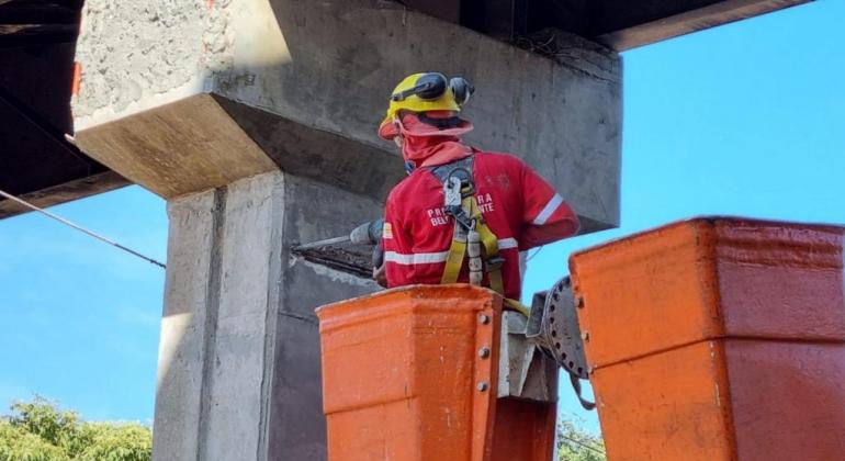 Contrato garante manutenção preventiva em viadutos, passarelas e pontes em BH 