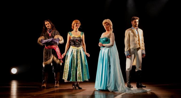 Teatro Marília recebe espetáculo infantil “Frozen” Teatro Marília recebe espetáculo infantil “Frozen”