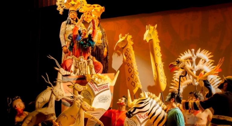 Teatro Marília recebe musical infantil “O Rei Leão” Musical infantil “O Rei Leão”