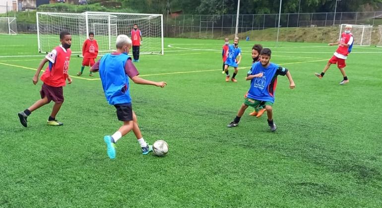 Aula digital de Futebol e Futsal