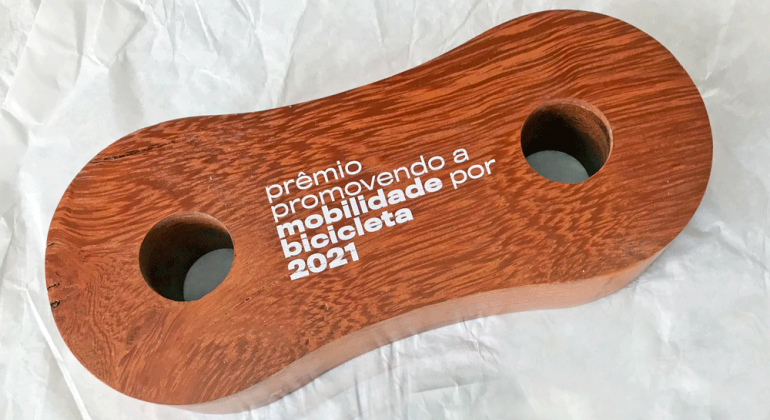 Projeto de ciclofaixas temporárias da Prefeitura recebe prêmio Prêmio promovendo a mobilidade por bicicleta 2021