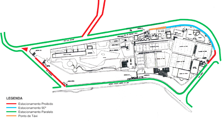 Mapa mostra alterações do trânsito na Pampulha