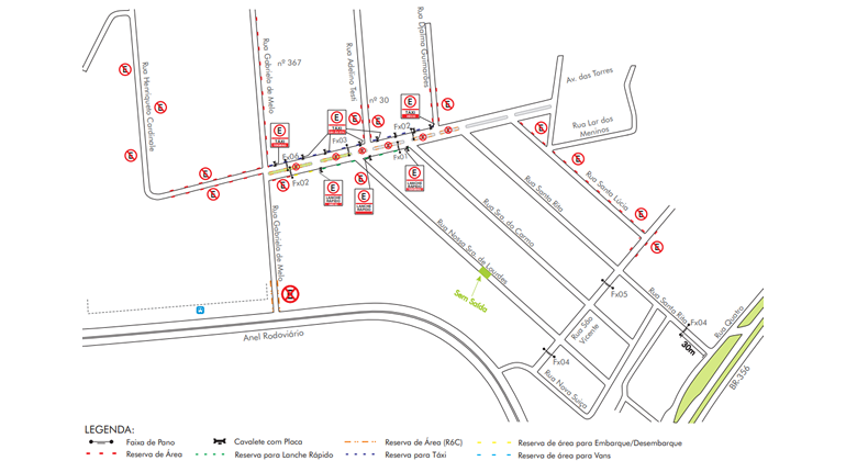 Nos dias 4 e 5/10, haverá operação de trânsito para realização do Evento ATM – Apresenta Alesso, no bairro Olhos D’Água. Arte: PBH Mapa da operação de trânsito ara realização do Evento ATM – Apresenta Alesso, no bairro Olhos D’Água, nos dias 4 e 5/10.