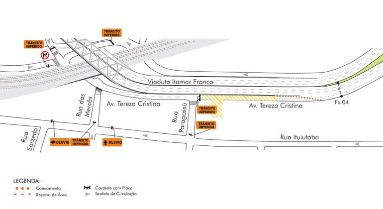 BHTrans realiza operação de trânsito para o evento Mister Bloco nos dias 8 e 9 Mapa para acesso ao Bloco do Beiço do Wando