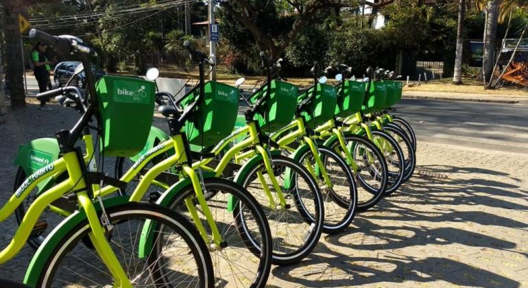 Dez novas estações de bicicletas compartilhadas entram em operação em BH
