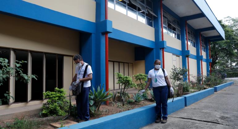 Prefeitura intensifica vistorias contra o Aedes aegypti em escolas municipais