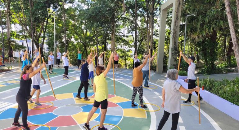 Prefeitura de BH promove o 1º Festival para Pessoa Idosa na Praça da Savassi Prefeitura de BH promove o 1º Festival para Pessoa Idosa na Praça da Savassi